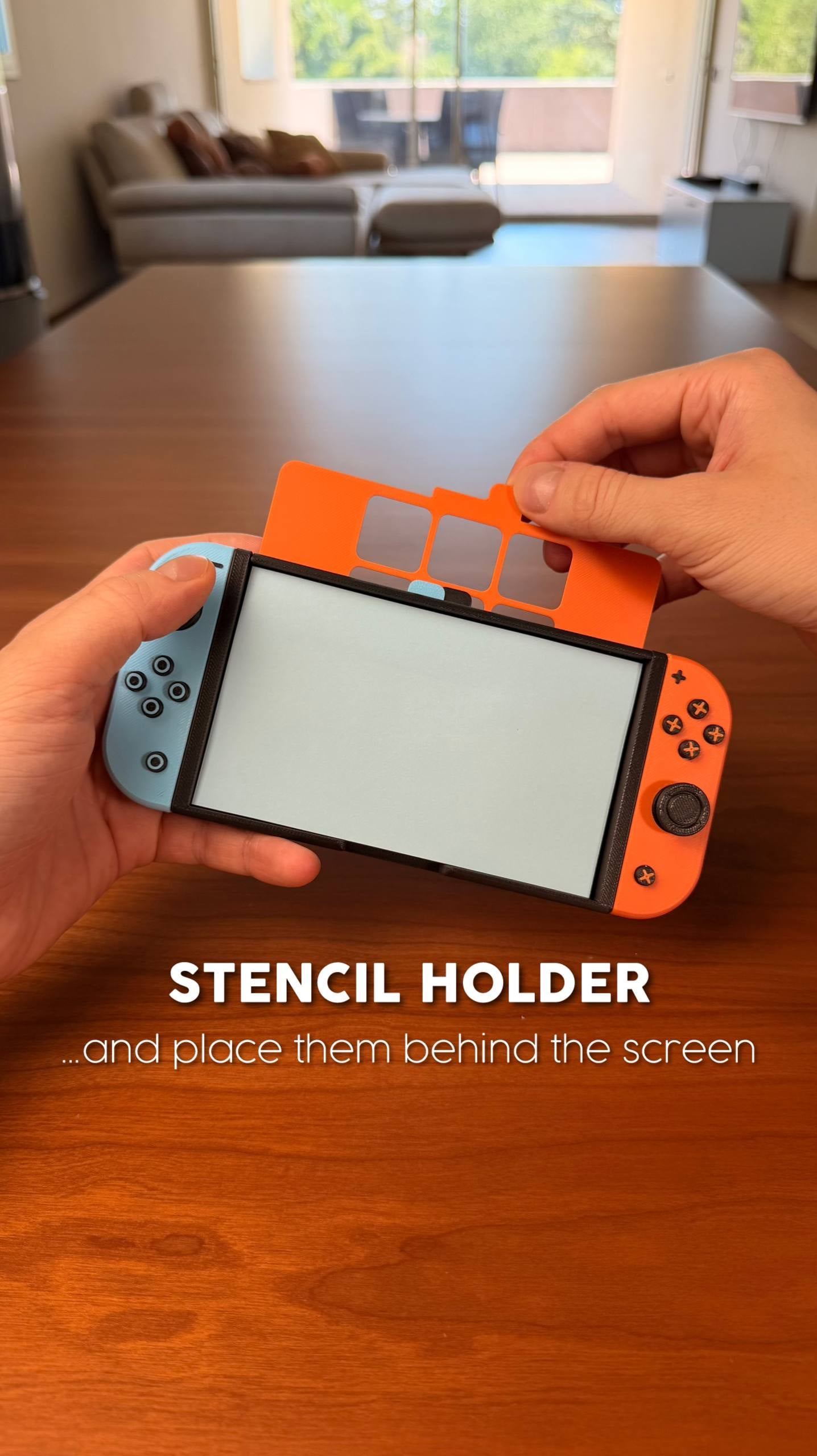 SWITCHNOTE | CONSOLE STICKY NOTE HOLDER 3d model