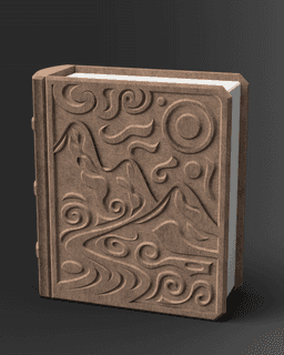Alternate covers for Master Tome 3d model