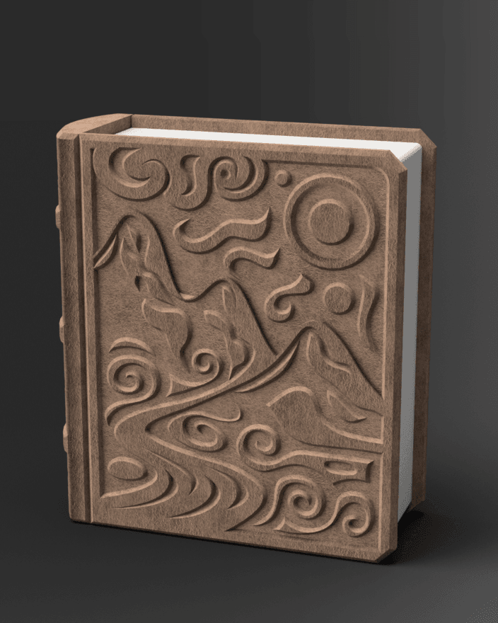 Alternate covers for Master Tome 3d model