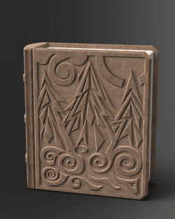 Alternate covers for Master Tome 3d model