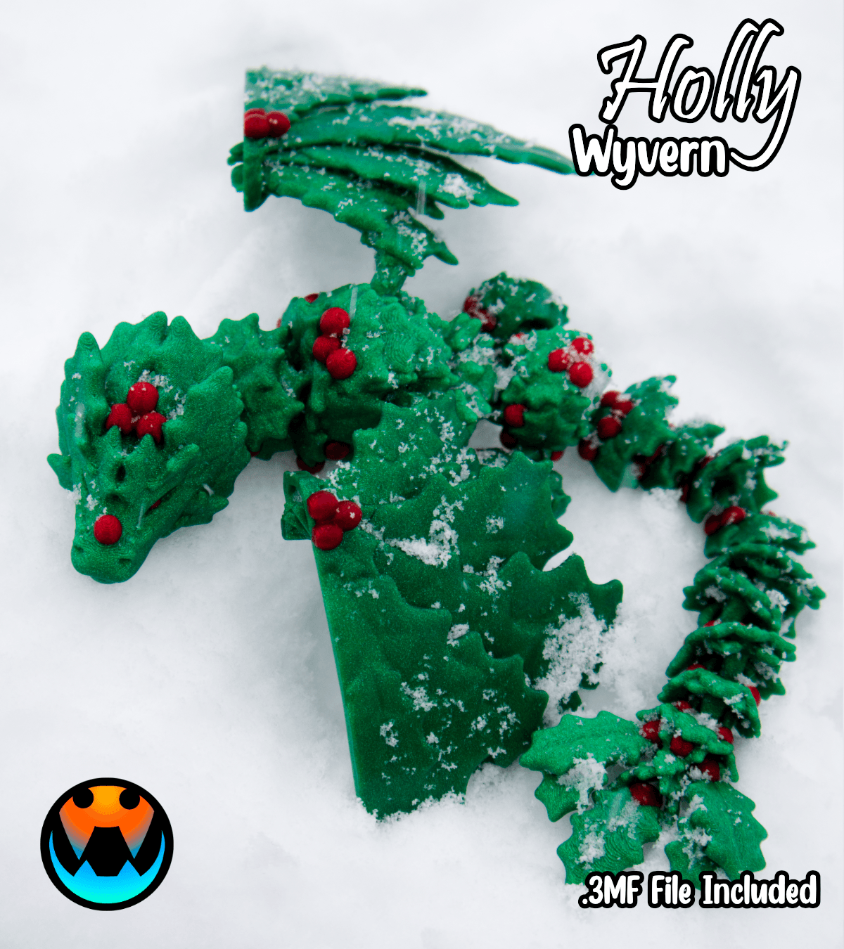 Holly Wyvern 3d model