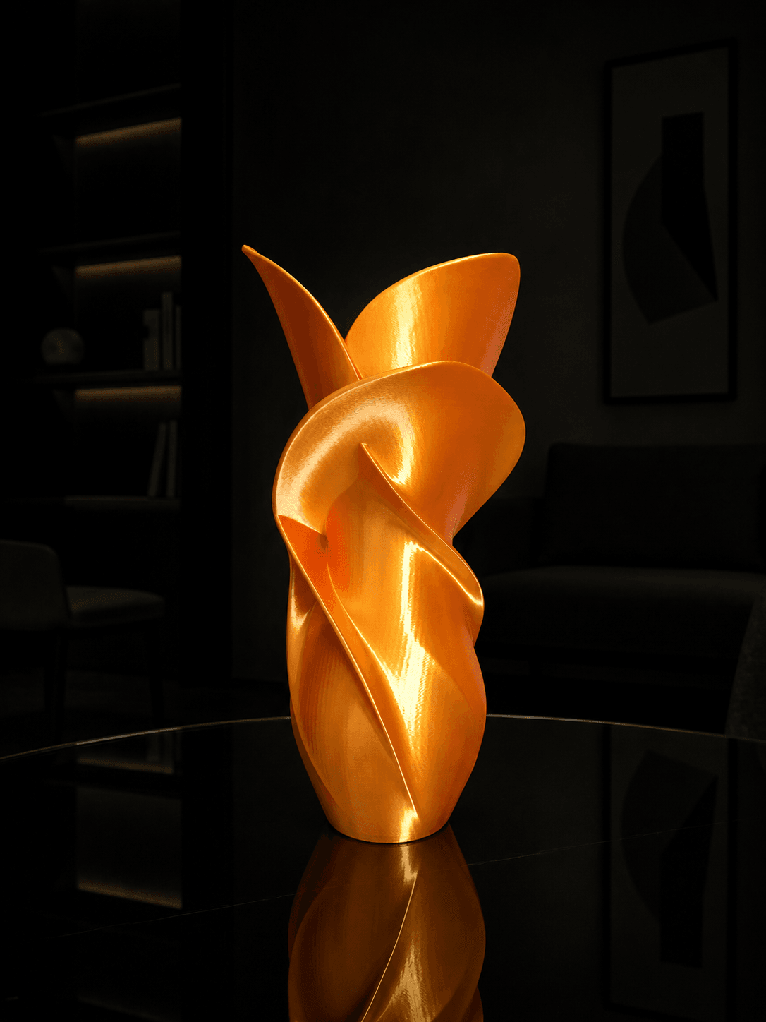 Vase organic 3d model