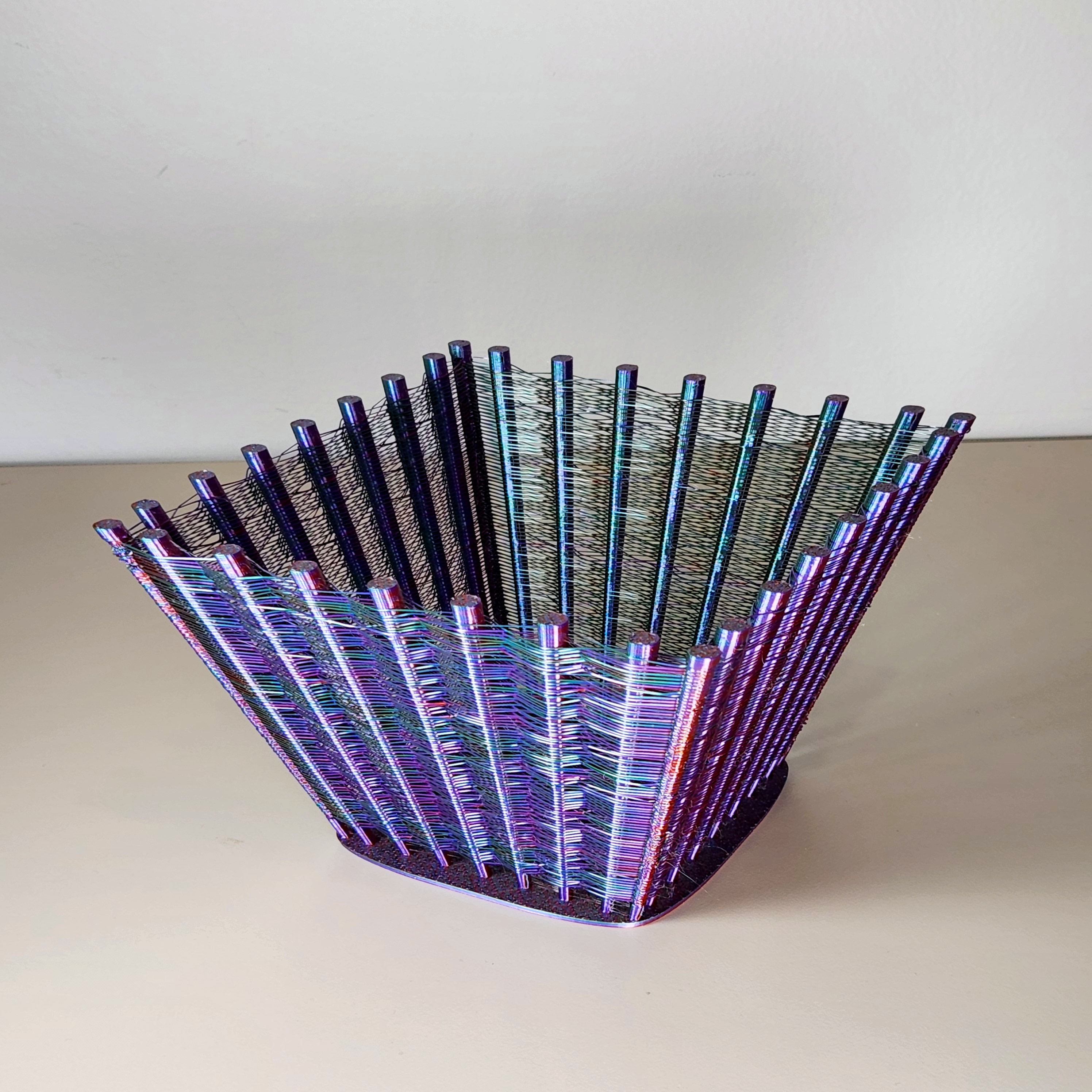 Square Woven Basket 3d model