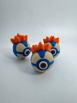 CyndaBall fidget clicker 3d model