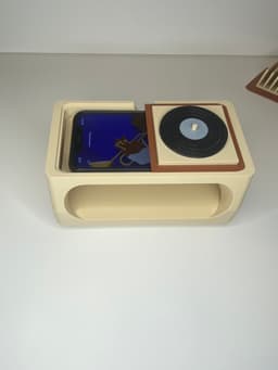 Phone Speaker Record Player 3d model
