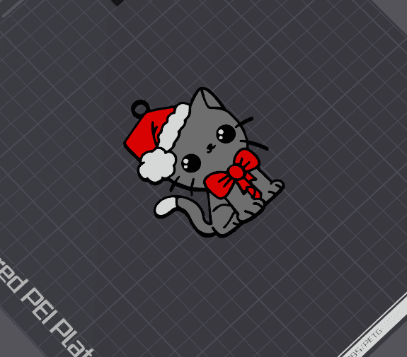 Christmas Pack: Cat IV 3d model