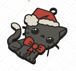 Christmas Pack: Cat IV 3d model