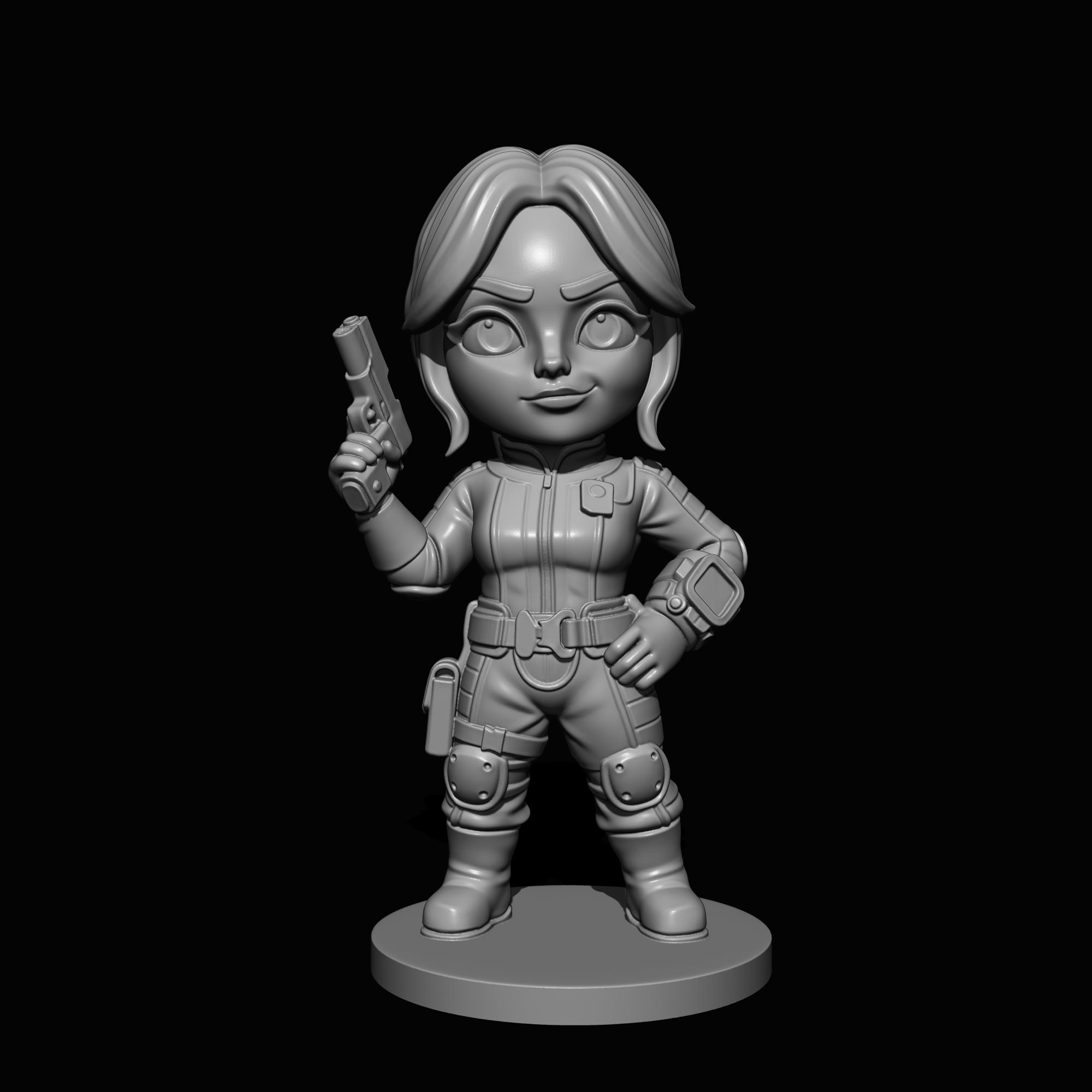 Lucy MacLean - Fallout 3d model