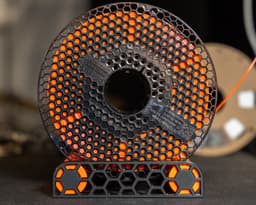 Another WIDE filament spool roller/holder 3d model