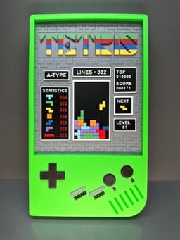 Went for a modded gameboy look 3d model