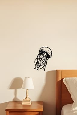 Jellyfish Wall Art, Wall Decor, Home Decor 3d model