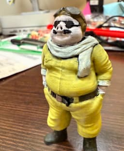 Brilliantly executed model! Simple print, colored with acrylic markers. Thanks! 3d model