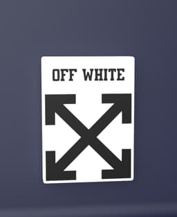 OFF-WHITE - LED Strip compatible 3d model