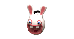 Raving Rabbid Xmas Tree Decoration 3d model