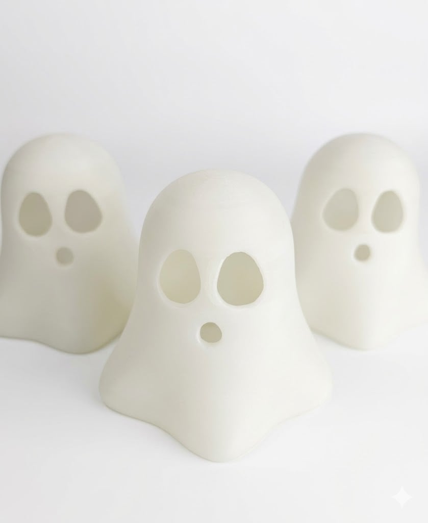 Ghost Cover for Electric Tea Light 3d model