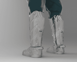NightWing Samurai 3d model