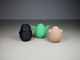 Star Wars Leia Egg Pot 3d model