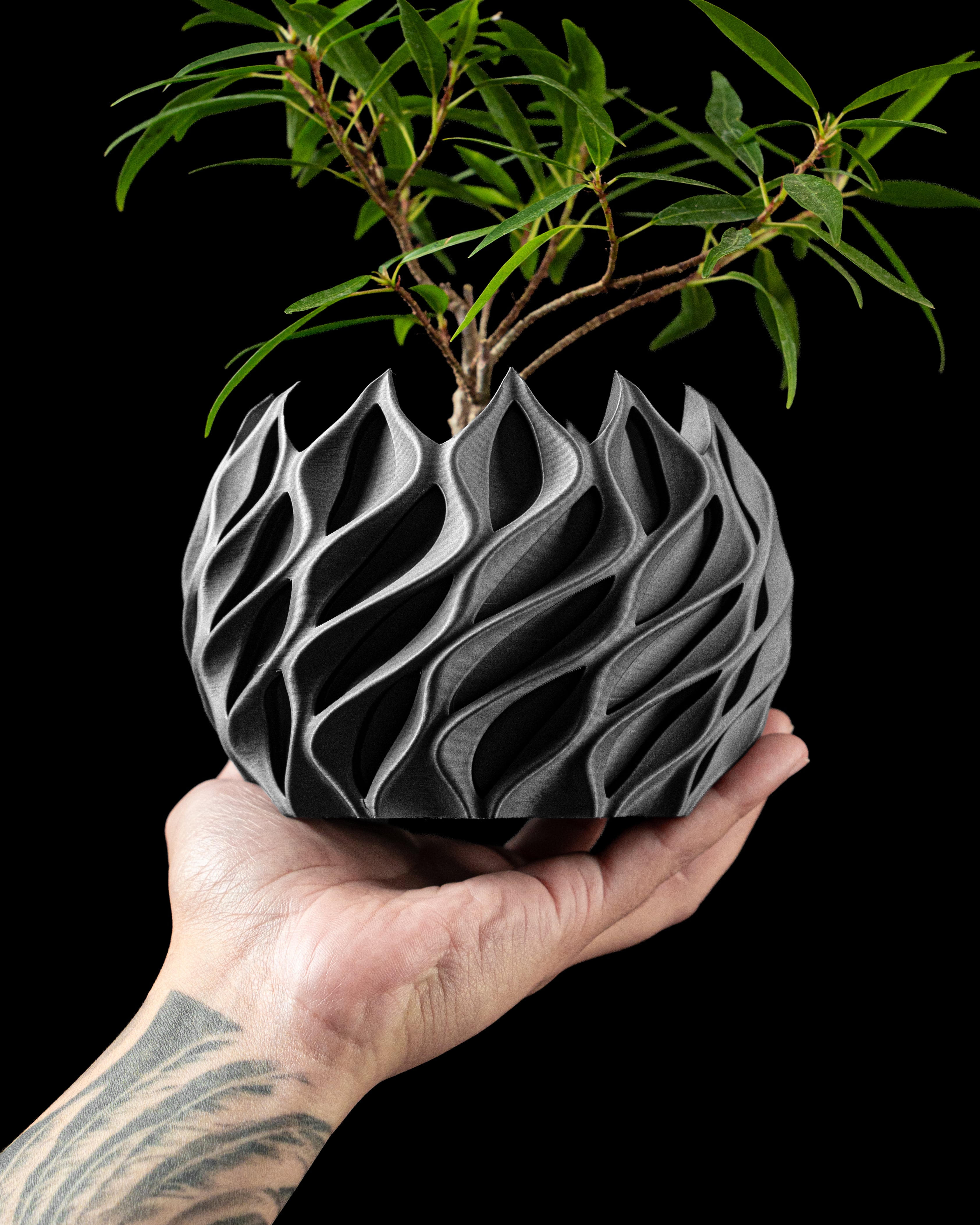 Twisted Planter Pot by MODERN MACHINE 3d model