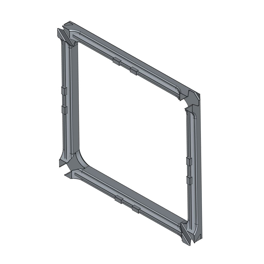 D-LOCK_BOX.3-3-B_TOP 3d model
