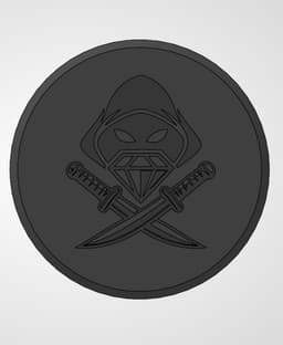 Rogue Dice Container And Tray Threaded 3d model