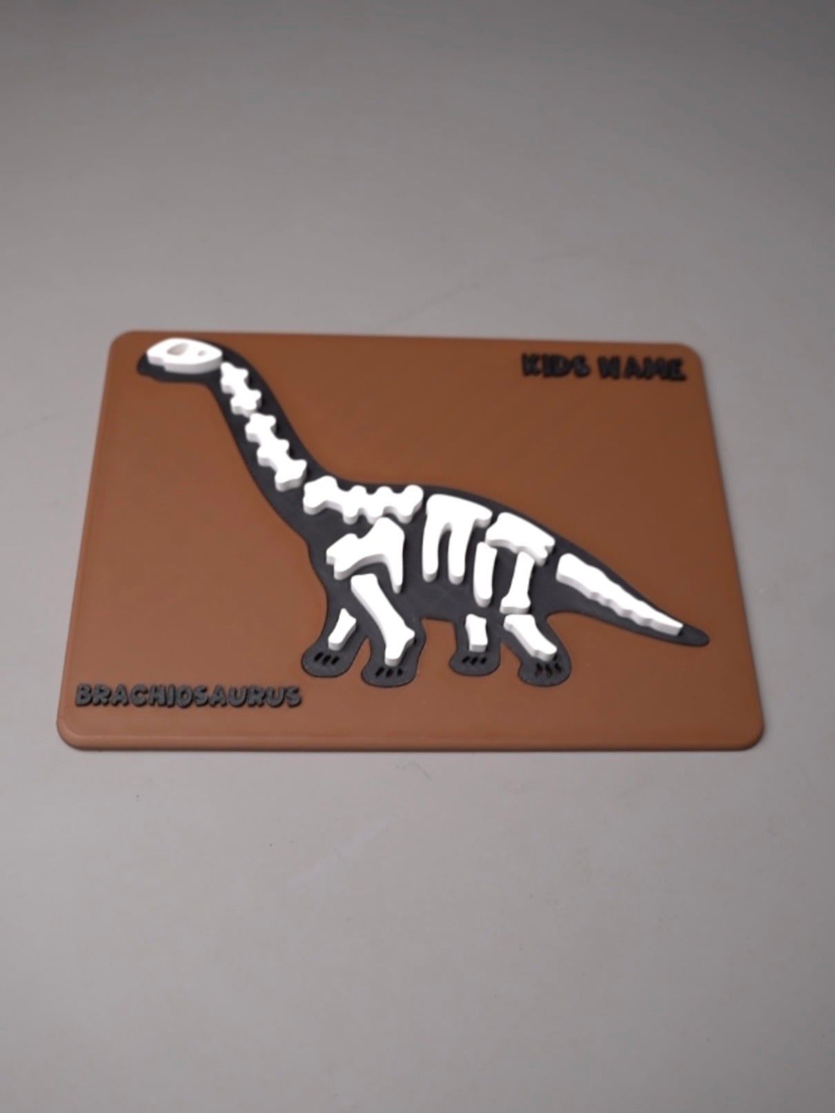 Brachiosaurus Puzzle 3d model