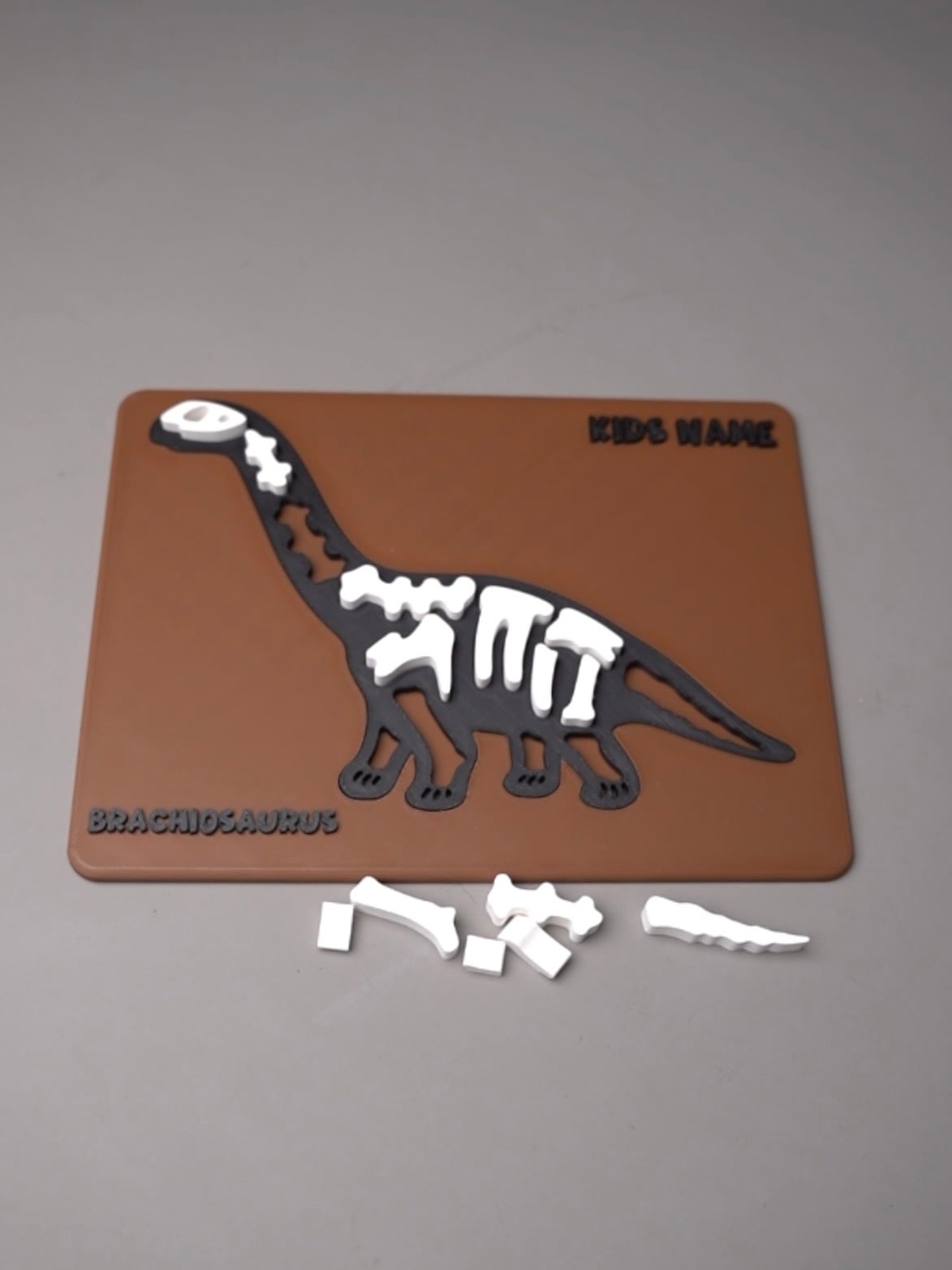 Brachiosaurus Puzzle 3d model