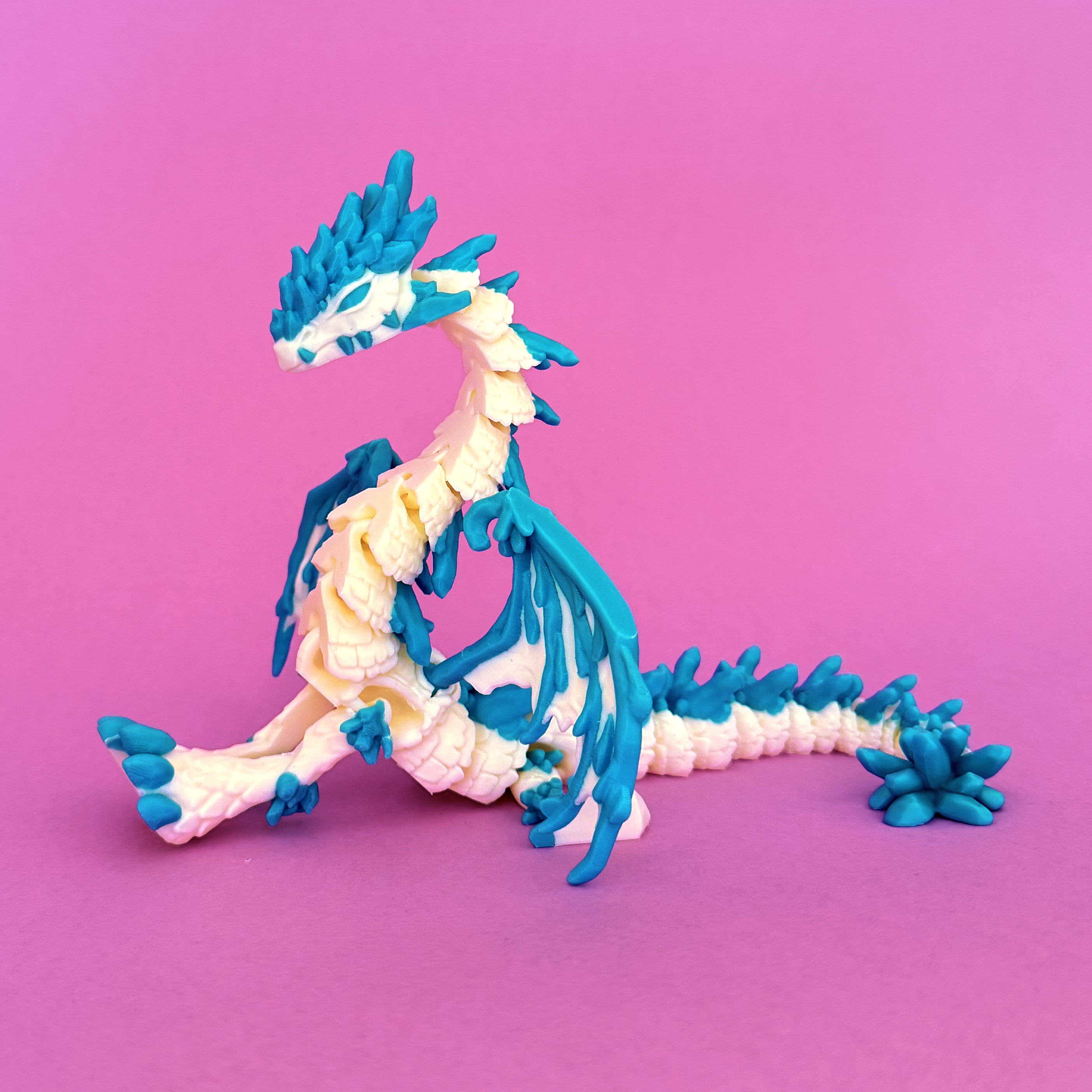 Snow Dragon 3d model