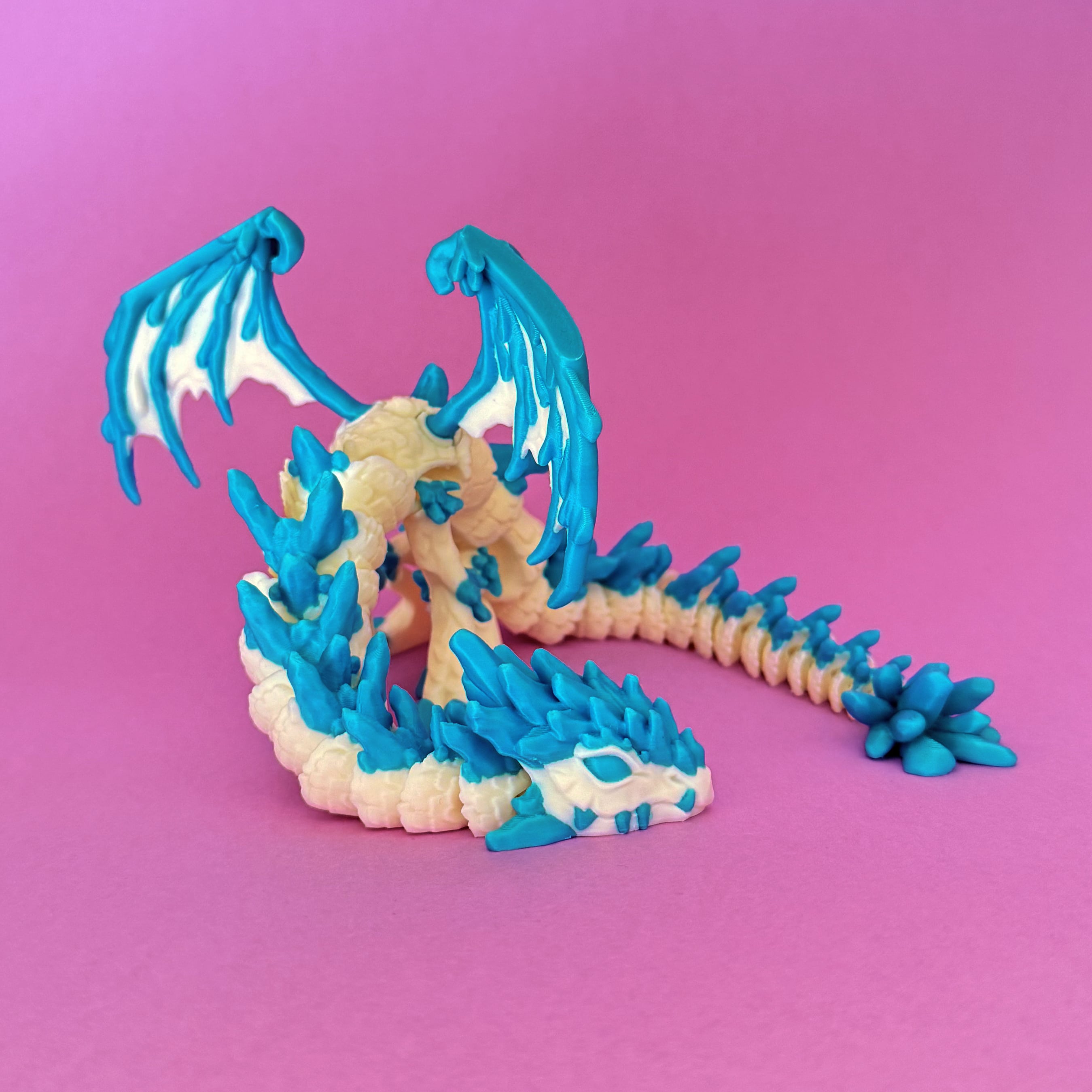 Snow Dragon 3d model