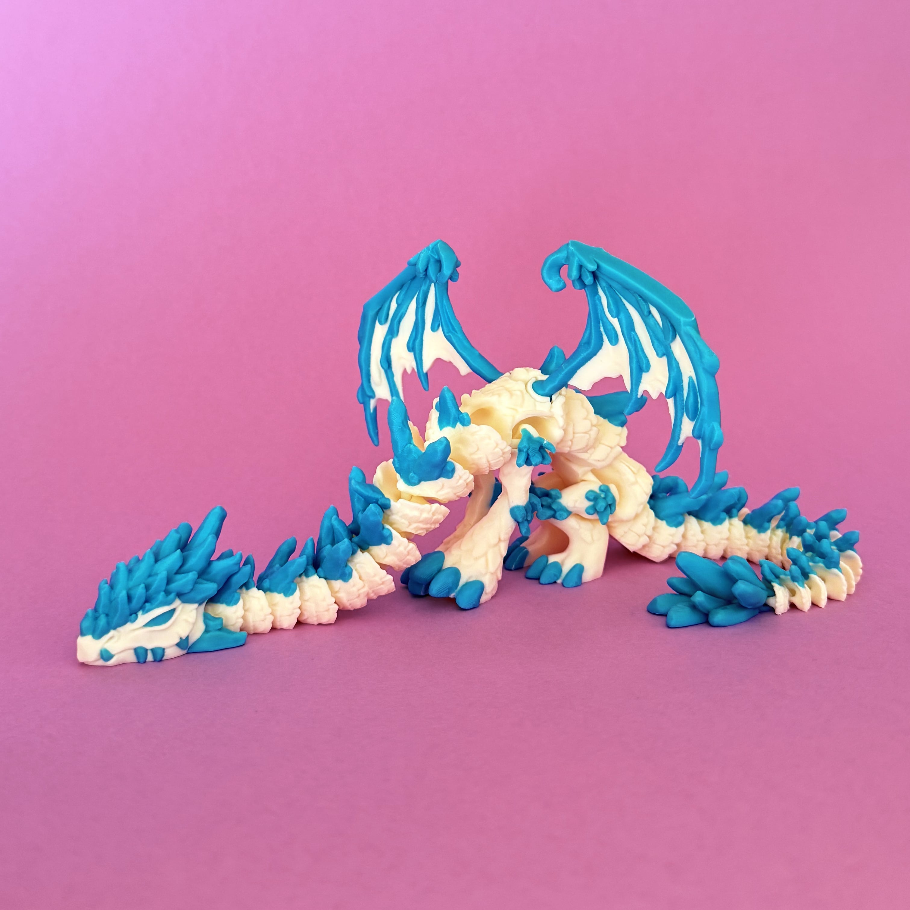 Snow Dragon 3d model