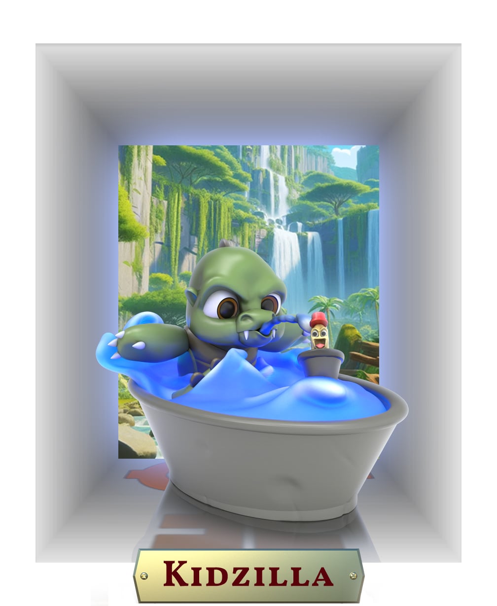 Kidzilla 3d model