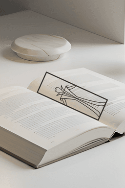 Vampire Bookmark, Creative Bookmark, Gift Idea 3d model
