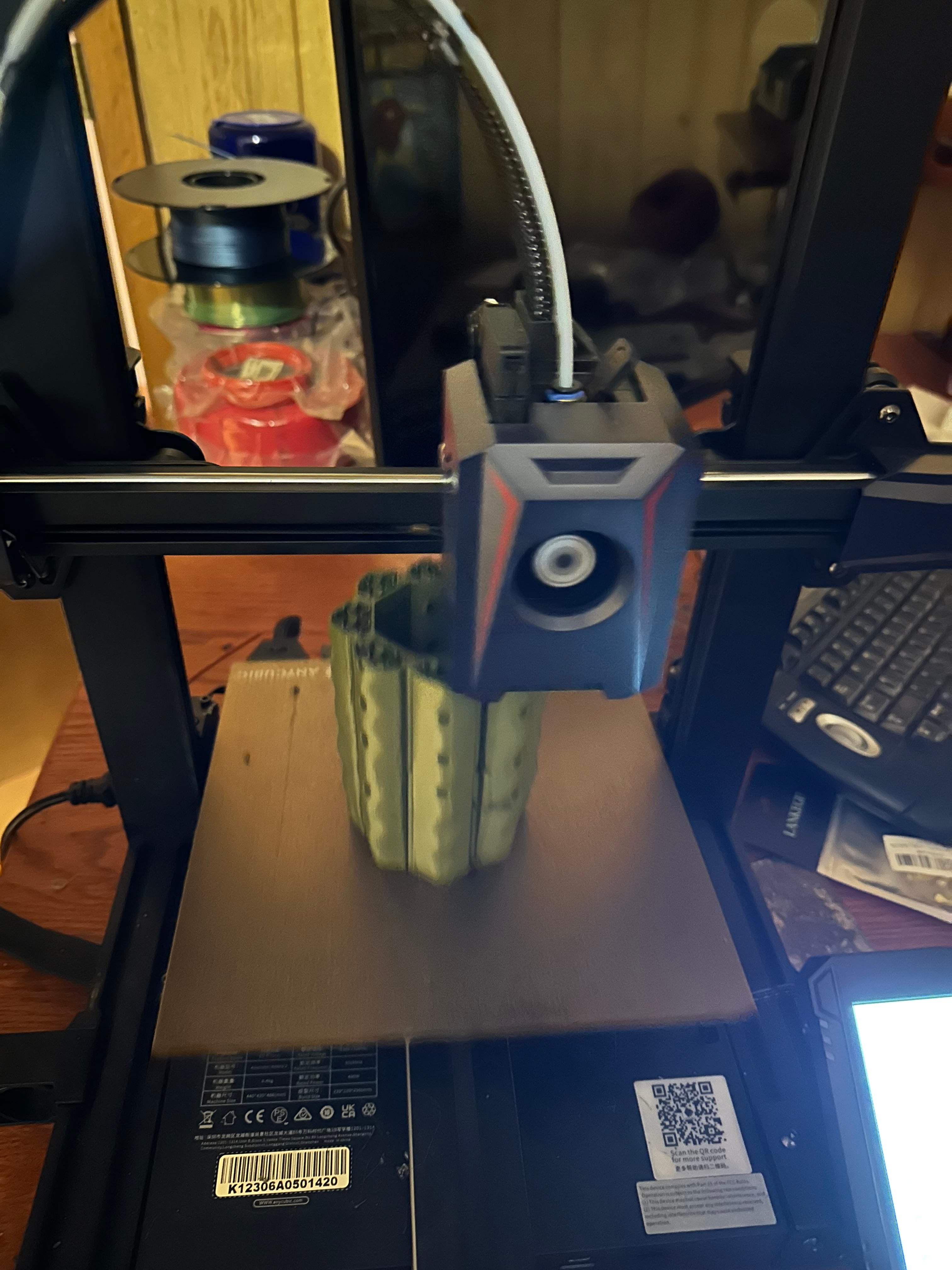 I printed the cactus board using the 3mf file, but I cannot get it to open. It's a solid, round cactus. I managed to split the seam and have tried opening it, but it does not want to open at the hinges at all. Any advice on how to get this portion of the game to work?