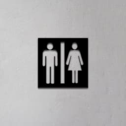 Toilet Sign 3d model