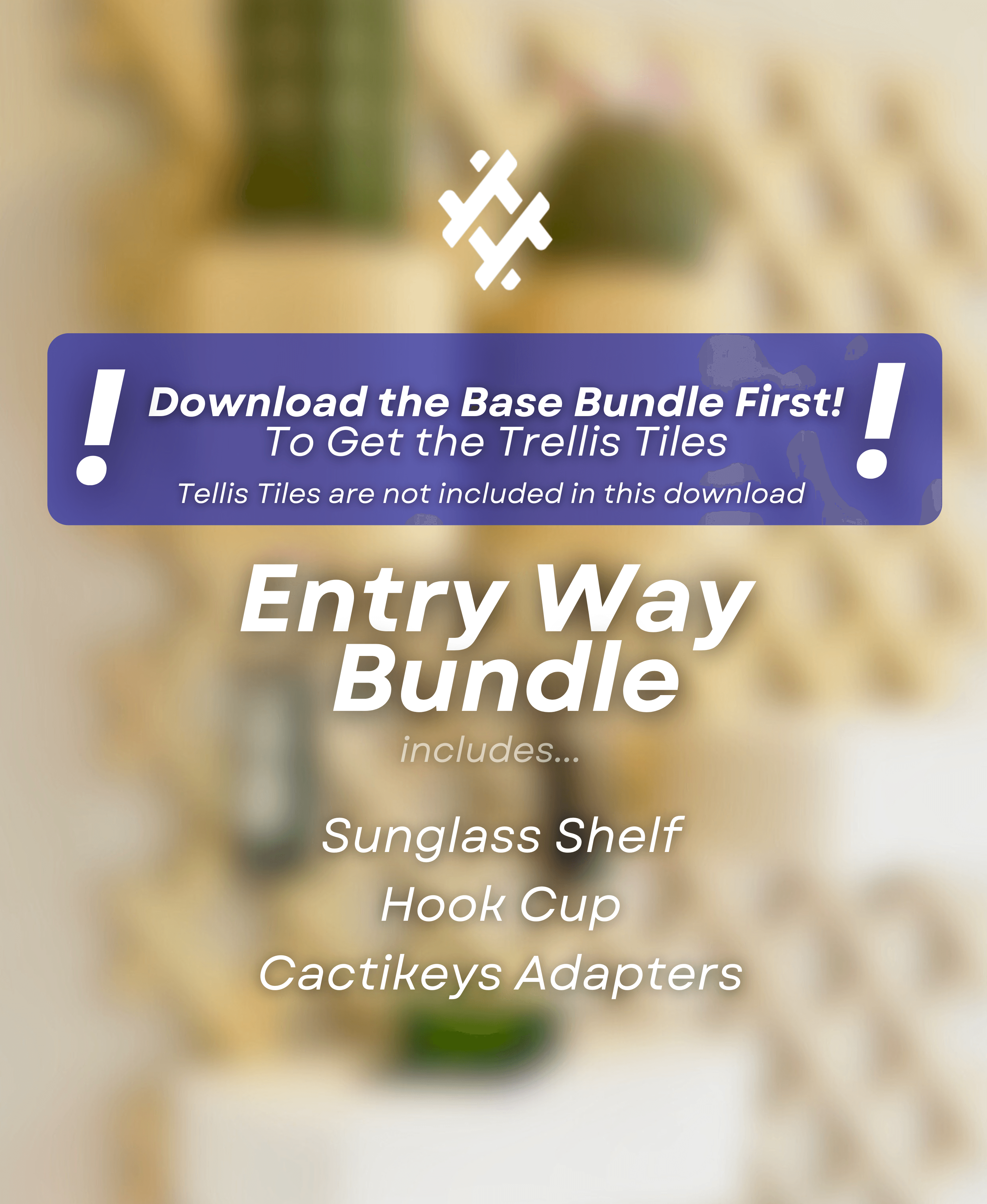 Entry Way Bundle - For Trellis 3d model
