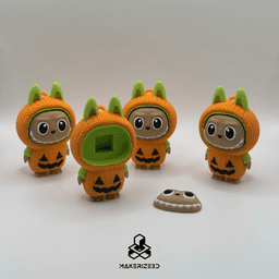 Halloween Labubu Bundle 3d model