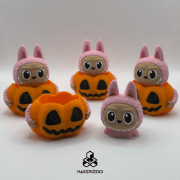 Halloween Labubu Bundle 3d model
