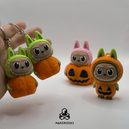 Halloween Labubu Bundle 3d model