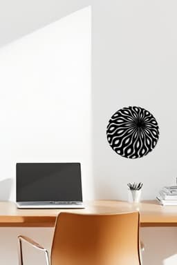 Illusion Wall Art, Wall Decor, Home Decor 3d model
