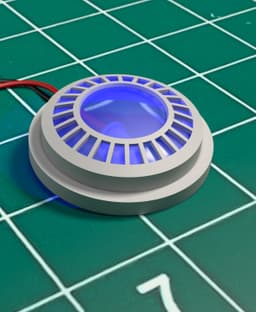 1/350 Refit Impulse Engine Replacement Set 3d model