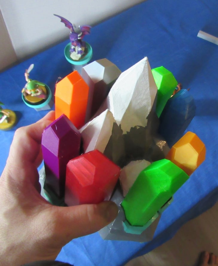 Amiibo Display Stand 3d model