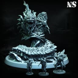 Father Dagon and Deep One Hybrids 3d model