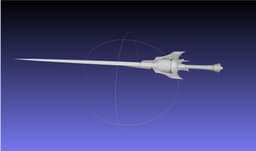 RWBY Weiss Rapier Myrtenaster Printable Assembly 3d model