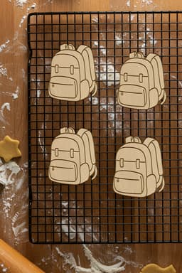 Bag Cookie Cutter, Biscuit Cutter 3d model