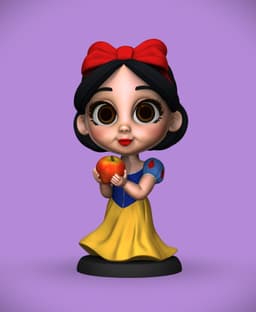 Snow White -"Fairytale Tots" 3d model