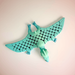 Flexi Cute Pterosaur 3d model