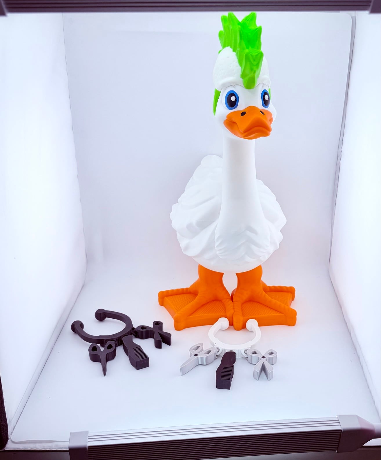 Goose Gear Wig Set #2 for Porch Goose 3d model
