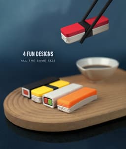 Sushi Stack — Tumble Tower Game 3d model