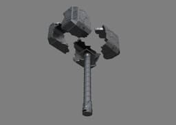 Broken Mjolnir 3d model