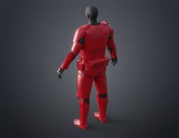Sith Trooper's Armor - Star Wars 3d model