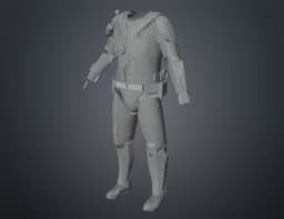 Sith Trooper's Armor - Star Wars 3d model